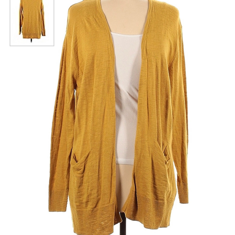 Madewell Mustard Cardigan